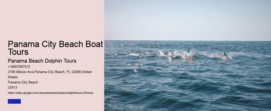 Panama City Beach Boat Tours