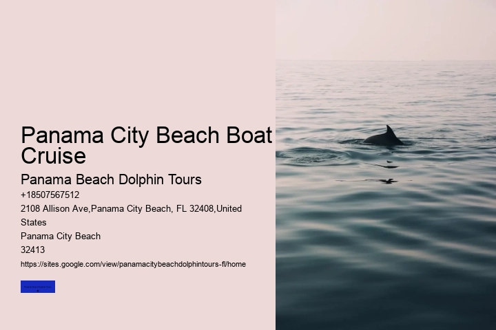Panama City Beach Boat Cruise