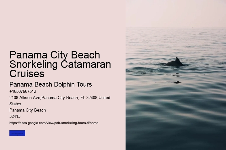 Panama City Beach Snorkeling Catamaran Cruises
